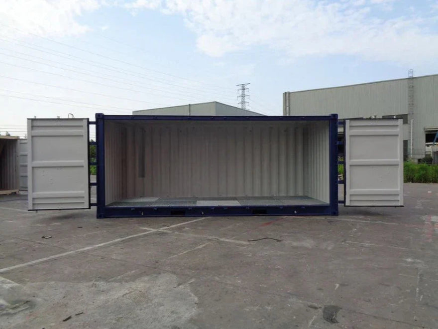 Contenedor marítimo de 20 pies Open Side (lateral abierto) – acceso total para carga industrial
