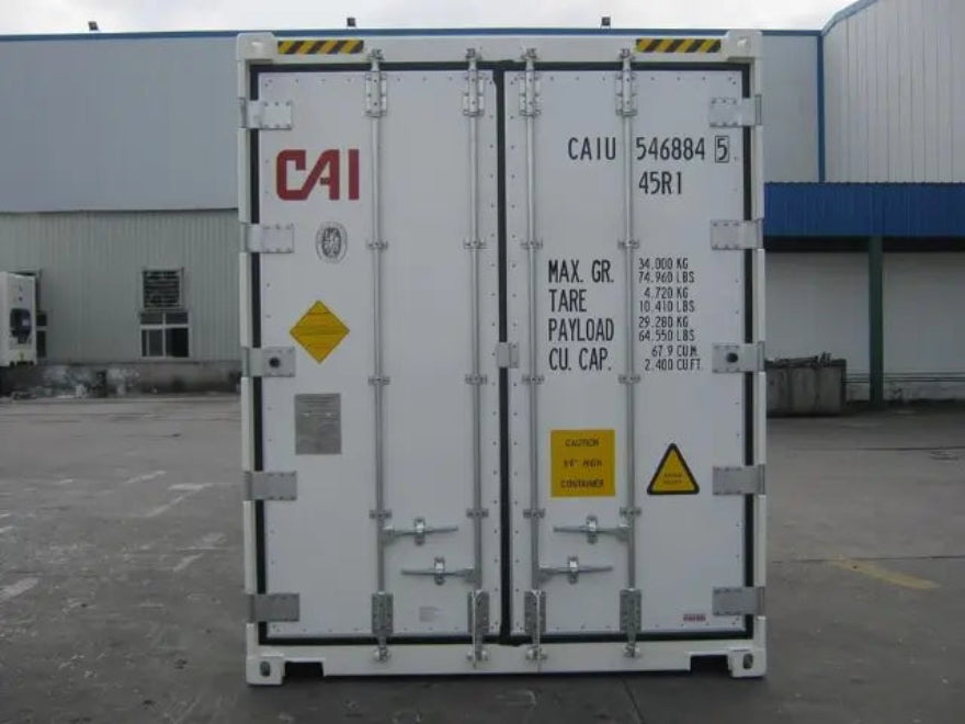 Contenedor refrigerado Reefer de 40 pies – cámara frigorífica industrial para almacenamiento a gran volumen