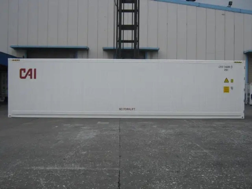 Contenedor refrigerado Reefer de 40 pies – cámara frigorífica industrial para almacenamiento a gran volumen